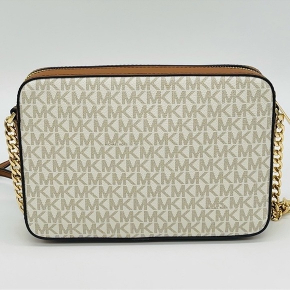 Michael Kors Large EW Crossbody Bag Vanilla - Picture 4 of 10